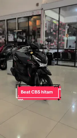 Beat CBS hitam Ready  Melayani cash-kredit-tabungan motor Honda  #fyp #beat#boyolali #honda 