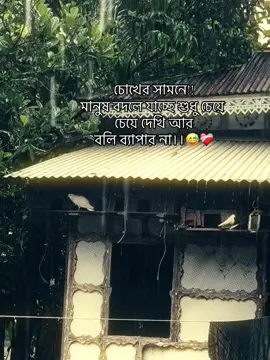চোখের সামনে!! মানুষ বদলে যাচ্ছে শুধু চেয়ে চেয়ে দেখি আর বলি ব্যাপার না।।😅❤️‍🩹#fyyyyyyyyyyyyyyyy #fyyyyyyyyyyyyyyyy #videoviral #bangladesh🇧🇩 #foryoupage 