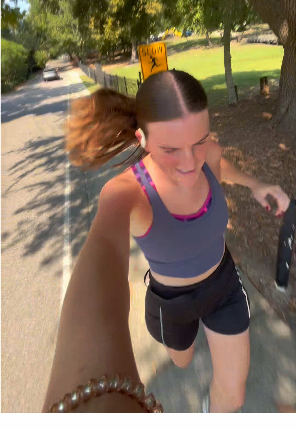 Reality of a long run and trying a new route 🙂 I was so dehydrated, my body hated me today #ilooklikeatomato #Running #runtok #fyp 