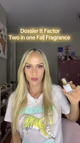 @Dossier Perfume It Factor is a warm cozy Fall fragrance that opens up a little masculine but dries down to a beautiful vanilla scent.  ✨👉 Linked in my video or in my showcase. #dossierperfumes #dossierperfume #fallfragrances #unisexfragrance #fallscents 