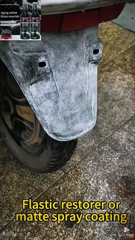 Plastic restorer or matte spray coating na kayamg ibalik sa dating pagka black yung mga rnamumuti at kumukupas na inner fairings. Pwede din gamitin pampakinang sa mga gloss at sa mga matte parts ng motor. Hindi na ito kapitin ng alikabok dahil hindi malagkit at oily sa mga fairings. Hydrophobic na din ito kaya kahit banlawan mo yung motor mo omaabutan ka ng ulan sa daan hindi basta basta mawawala yung epekto. #mattespraycoating #mattespray #plasticrestorer #plasticrenewing #backtoblack 