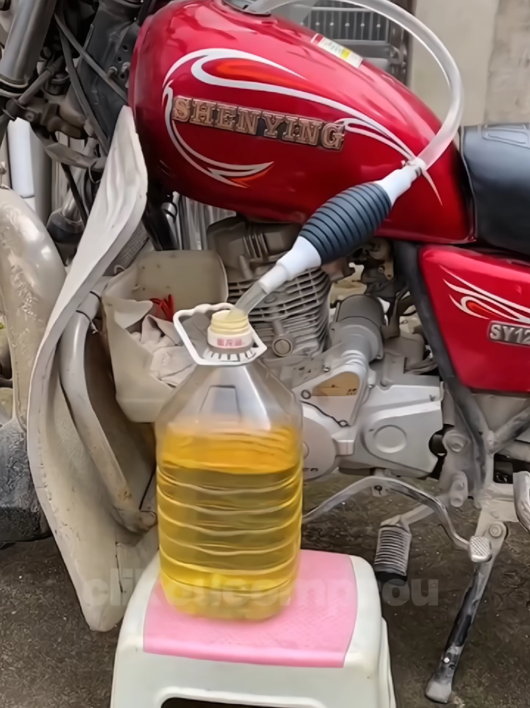 Bomba Sucção Manual Transferência de gasolina, óleo e água. 