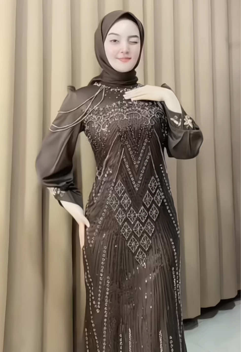 MOTIF SEPERTI YG AKU PAKE TINGGAL DIKIT!!😫 #fyp #rekomendasidress #dresskondangan #dresslamaran #dresslamaran 