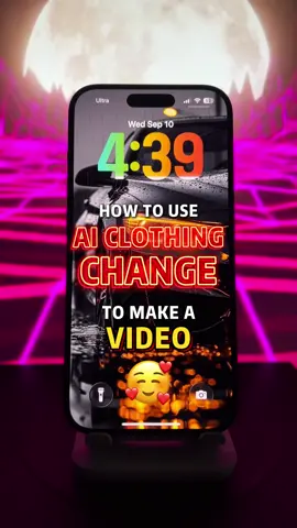 Here’s How To Use Ai Clothing Change To Make A Video!#iphonetips #iphone #iphonetricks #iphonetricksandtips #phone 