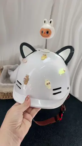 Mũ bảo hiểm dễ thương cho bé #mubaohiem #mubaohiemtaimeo #mubaohiemchobe #mubaohiemcaheo 