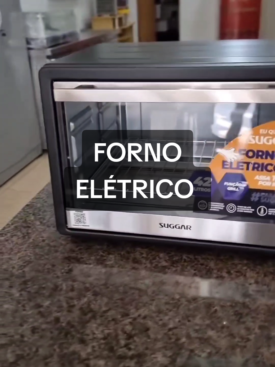 👆🏻Clique no carrinho laranja para comprar o FORNO ELÉTRICO COM FUNÇÃO GRILL com meu desconto especial 🧡 #forno #tiktokshop 