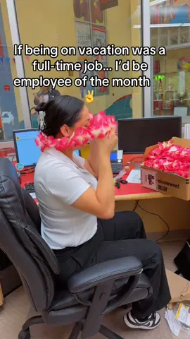 If being on vacation was a full-time job… I’d be employee of the month 🌴✌️ #ThatCoworker #VacationMood #WorkToTravel #humortiktok #rgc956 