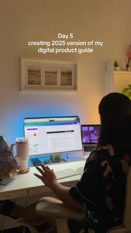 Day 5 of building my digital product guide  What was supposed to be one chapter turned into a full mini eBook inside the main guide, kasi Etsy needs way more space 😅 This one’s gonna be packed. #digitalproducts #canvaforbeginners #digitalproductsforbeginners #workfromhome #sidehustleideas 