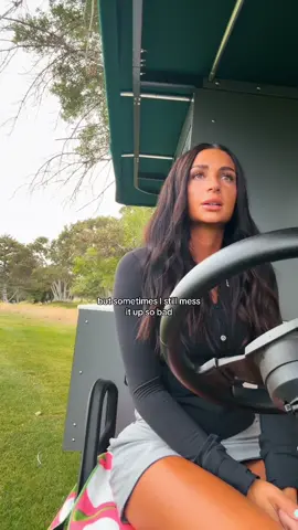 one day i won’t get lost #golf #cartgirl #bevcart 