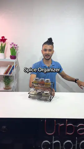 Say bye bye to plastic spice rack and order this best Glass spice rack. Dm to order  ☎️ 9825950188 (WhatsApp, viber) . . . #spice #spicerack #kitchen #viral #fyp 