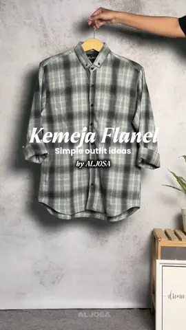 Kemeja flanel bikin kamu makin cakep #kemejapria #kemejaflanel 