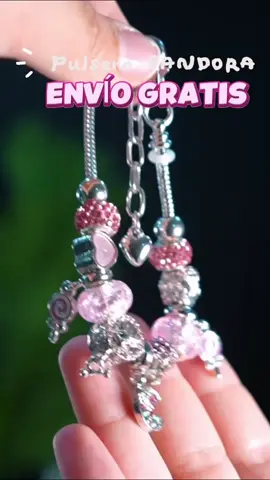 ✨ LUCE ELEGANTE al instante con esta PULSERA de PLATA S925 😍 🎁 ¡50% de DESCUENTO SOLO HOY! 🎁 ✅ Joyería de LUJO a precio accesible ✅ Plata esterlina auténtica S925, hipoalergénica ✅ Charms ROSADOS con cristales premium 💎 ✅ El REGALO perfecto para ella 🎀