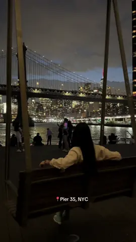 One of NYC’s best spots, no cap 🔥 #newyorkcity #ny #bigapple #tiktoktravel #pier35 