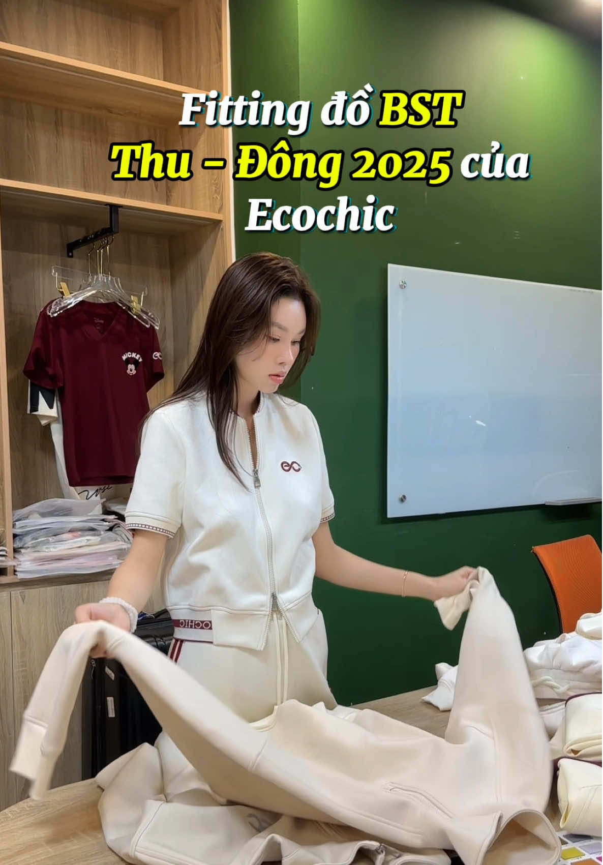 Cùng em Quỳnh fitting cho BST Thu - Đông 2025 của Ecochic nha🥰🥰 ce mình hóng mẫu nào nhất ạ❤️❤️ #tranquynh #ecochic #xuhuong #bstmoi #trending 