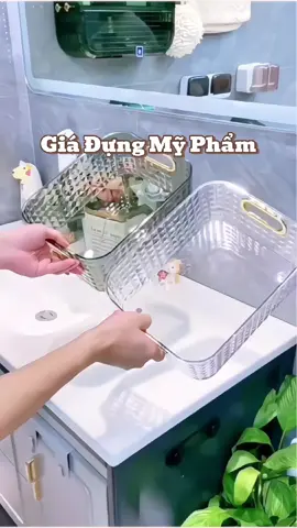 Khay đựng đồ trang điểm mỹ phẩm để bàn #khaydungthucpham 