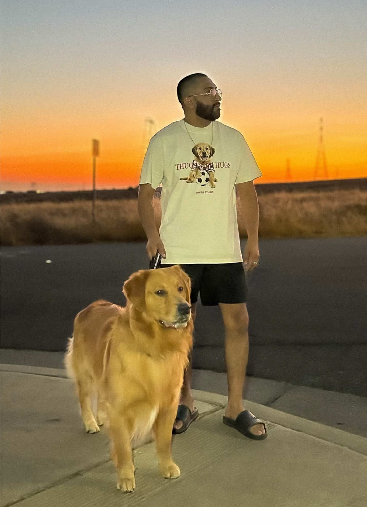 #golden #retriever #sunset #aslan 