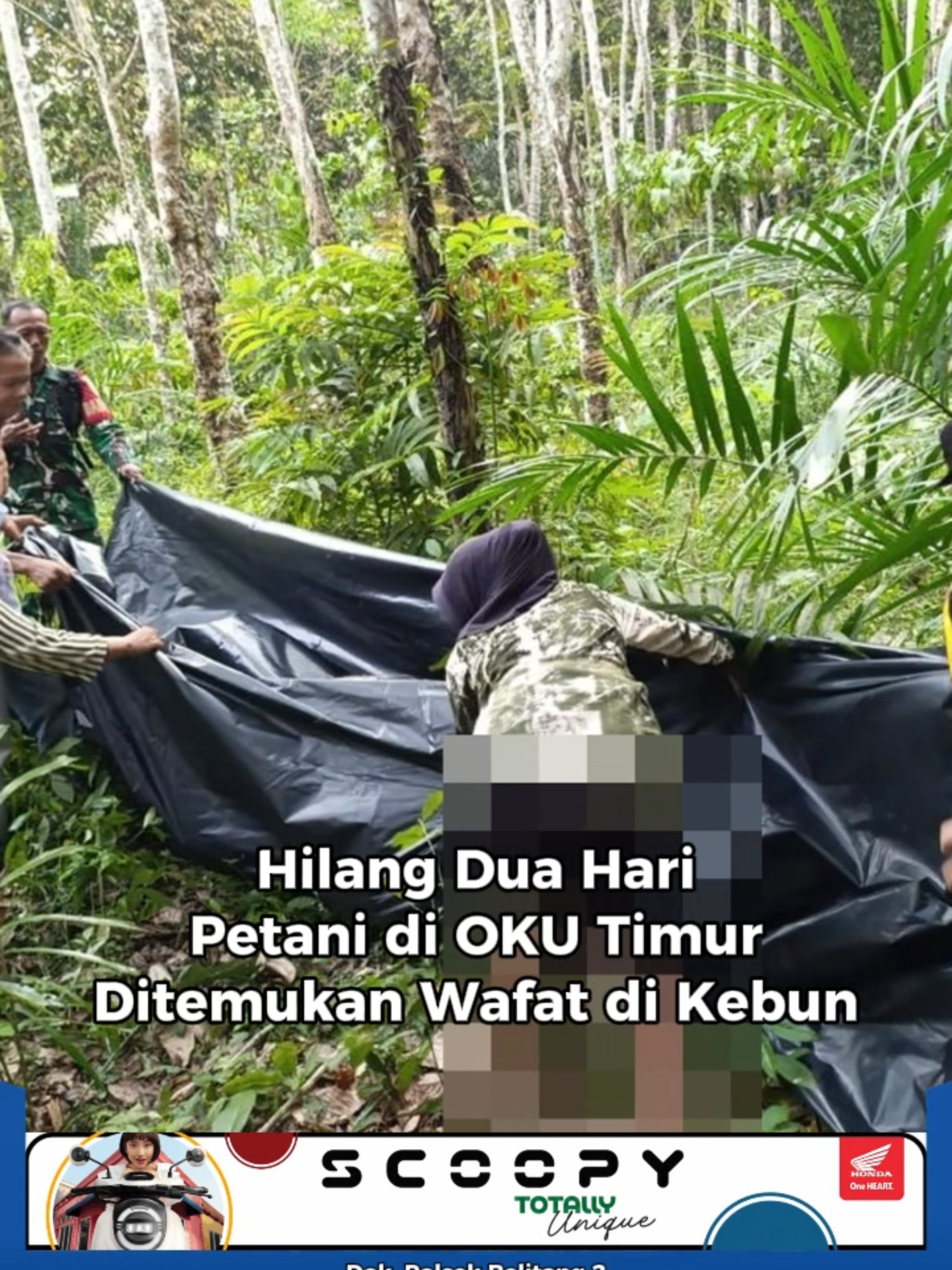 Hilang Dua Hari, Petani di OKU Timur, Sumsel Ditemukan Wafat di Kebun #okutimur #sumateraselatan #sumsel #matalokaldesa