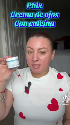 La crema pix es una maravilla para tus ojeras #phix##ojeras#tipsdebelleza #nomasojeras 