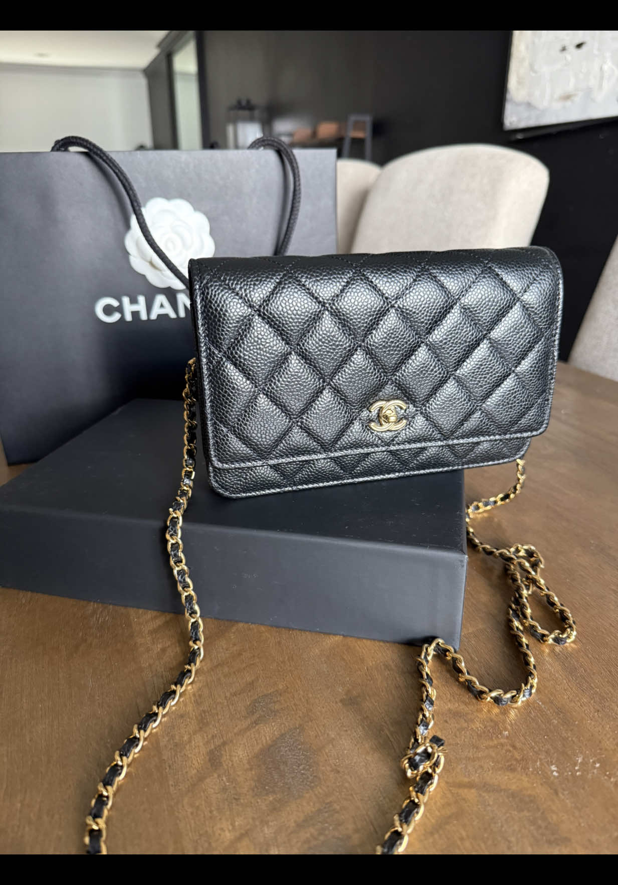 Chanel girly! Love my new bag! 