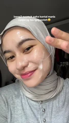 mau glow up sampe segininya yak 😆 #facewashviral #milkcleanserg2g #sabunsusu 