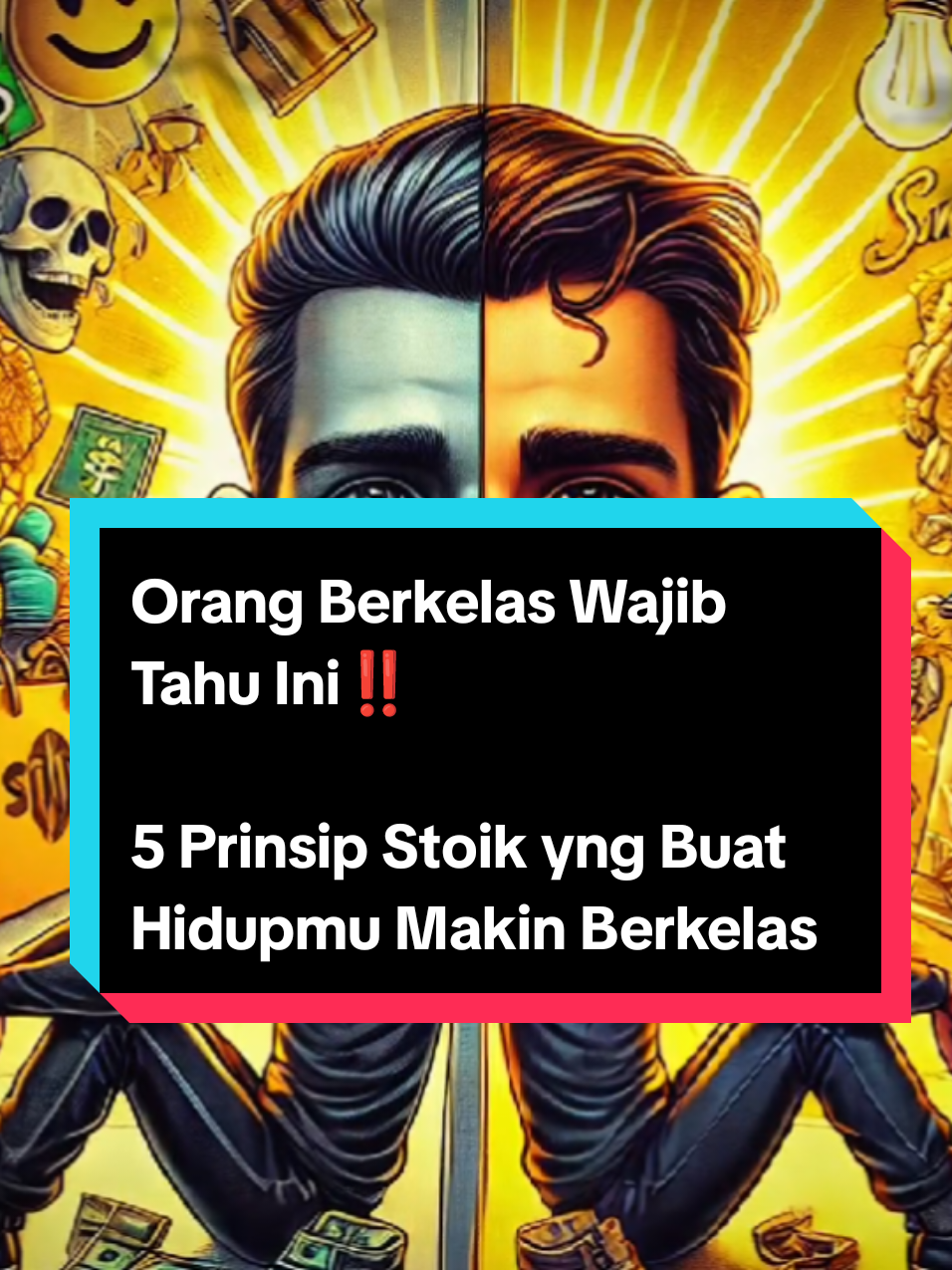 Hidup berkelas itu bukan soal punya uang banyak atau barang branded, tapi soal gimana lo bisa ngontrol diri, sikap, dan cara lo ngejalanin hidup. 💯 Di video ini gue bakal kupas 5 prinsip orang Stoik yang bisa bikin hidup lo jauh lebih elegan, kuat, dan high value. Mulai dari cara ngadepin emosi, nggak gampang goyah sama omongan orang, sampai gimana lo bisa tahan banting di situasi sulit. Ini bukan teori kosong, tapi prinsip yang udah dipraktekin ribuan tahun dan masih relevan banget sampai sekarang. #stoicism #stoic #selflove #SelfImprovement #fyp 