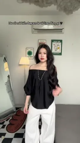 Đã trễ vai mà con dáng sơmi thì bao đỉnh #ao #trevai #outfitdaychallenge #outfitideas 