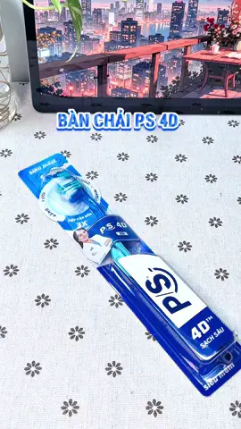 Bàn chải P/S 4D sạch răng 🦷, êm nướu #hoptaccungunilever #chamsocrangmieng #banchai #banchaidanhrang #vesinhrangmieng 