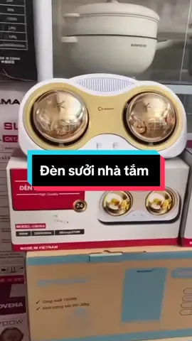 Đèn sưởi nhà tắm 3 bóng chính hãng, bảo hành trong 24 tháng. #GamingOnTikTok #giadinhviet #densuoinhatam #densuoi3bong #xuhuong 