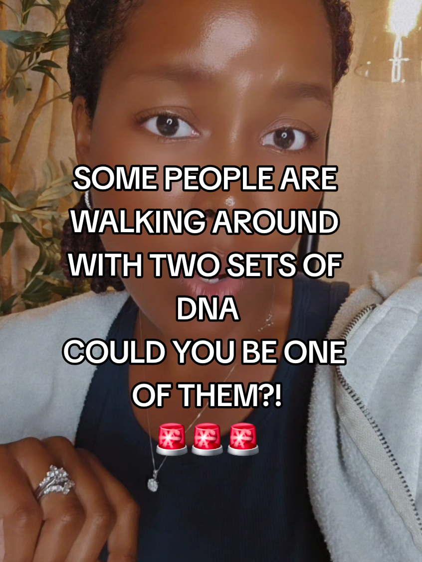 SOME PEOPLE ARE WALKING AROUND WITH TWO SETS OF DNA COULD YOU BE ONE OF THEM?!🚨🚨🚨 #fyp #explorepage #foryoupage #viral #fyppp 