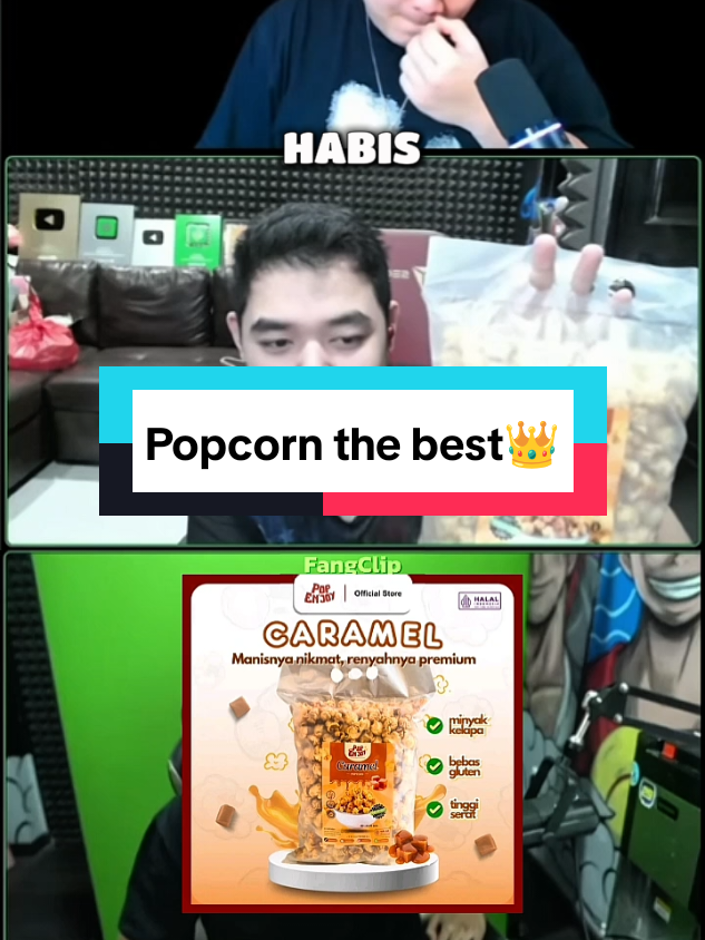 Popjoy rasa Caramel enak banget guys, gw udah nyobain. buruan CO dan rasakan enaknya🤤🔥 #rrqr7tatsumaki #popcorn #popjoy #popenjoy #caramel 