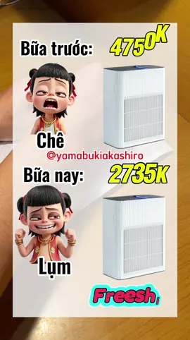 Máy lọc không khí #yamabukiakashiro #tiktokshop #xuhuong #maylockhongkhi 