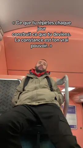 « Mets 🔄 si tu crois aux petits pas répétés. »#constance #motivation #mindset #foryou #succes