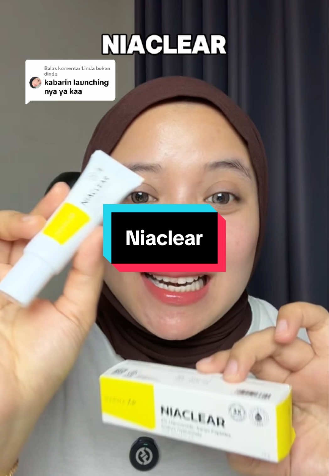 Membalas @Linda bukan dinda udah lauching guys, langsung check out deh sebelum keabisan!  #niaclear #bahanaktifskincare #skincare #skincareapotek #dermaxp 