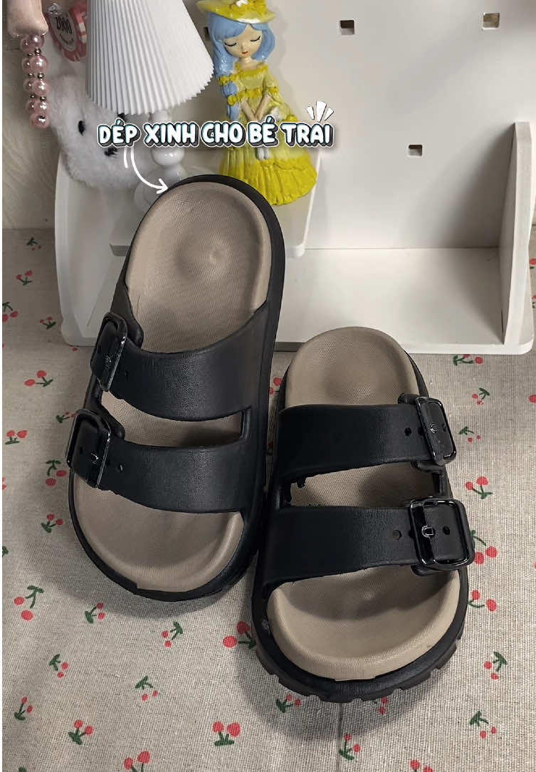 (Phom to) Dép Lê 2 Quai Siêu Nhẹ 3 màu chống Trơn Trượt cho bé #xuhuongtiktok #viral #depbetrai #deple2quai #deplebetrai 