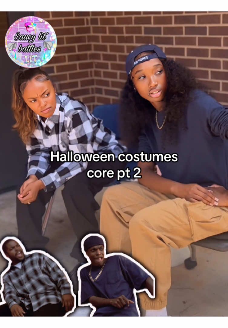 Pt 1 @𝐒𝐚𝐮𝐜𝐲𝐋𝐢𝐭𝐁𝐚𝐭𝐭𝐥𝐞𝐬 #fall #halloween #costume #BlackTikTok #fyp 