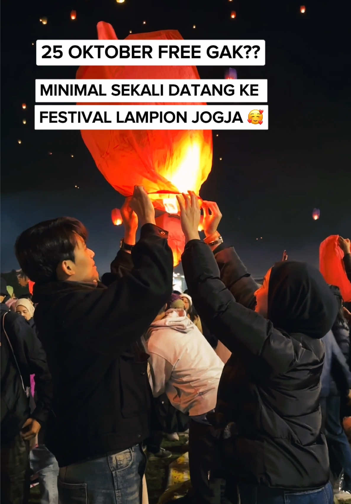 Mau ajak siapa? Tag orangnya‼️ #jogja #explorejogja #jogja24jam #eventjogja #fyp 