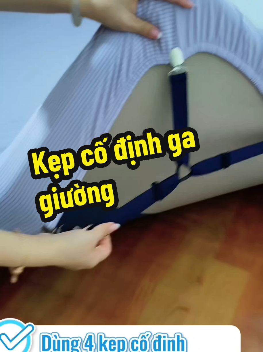 Kẹp cố định ga giường #kepcodinhgagiuong #kepgagiuongchongxedich #kepcodinhganem #xuhuong 