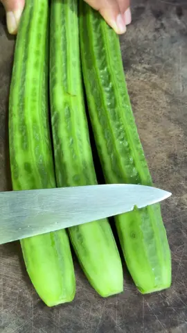 หั่นบวบไว้ผัดใส่ไข่ ชอบกินๆ