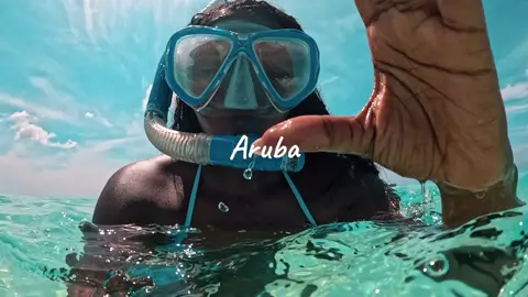 Okay why is the water in Aruba so clear ?😱 #aruba #eaglebeach #gopro #arubaonehappyisland #blackgirltravel 