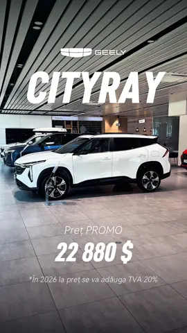 GEELY CITYRAY 22 880 $!!! Reușește acum, cât prețul este 🔥! #geelymoldova #daachermes #geely #cityray #geelycityray     