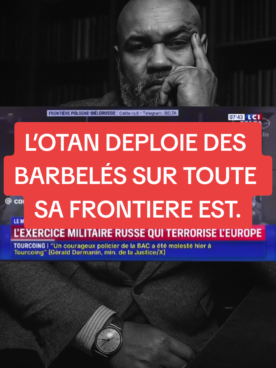 Des barbelés pour défendre l’Europe ? Une distraction de plus. #pourtoi #pologne #otan #tension #russie @Marcus Kissa 🇷🇺/🇨🇬 