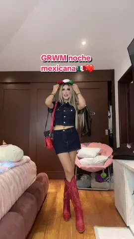 Mi outfit de la noche mexicana 💁🏼‍♀️🇲🇽 #tygofe #labuchi #fyp #grwm #parati 