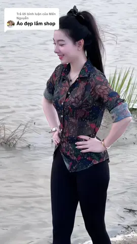 Trả lời @Mến Nguyễn Áo sơ mi nữ tơ dài tay cao cấp công sở họa tiết hoa đính đá, áo sơ mi họa tiết thiết kê#aosominu #sominudaitay #somihoatiet #thoitrangnu #mặcđẹpmỗingày 