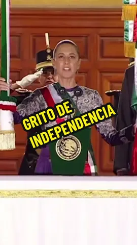 🇲🇽 La historia se construye con cada acción y hoy se marca un nuevo capítulo para México. Por primera vez, una mujer, la presidenta @Claudia Sheinbaum Pardo encabezó el Grito de Independencia, visibilizando a todas las mujeres que han luchado para darle libertad y soberanía a nuestro país.  ¡Es tiempo de mujeres! #claudiasheinbaum #morena #sheinbaum 