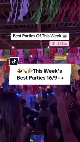Tag your party crew and let us know which party you went to! 🤩 #bestclubs #balinightlife #savayabali #balitips #parties 