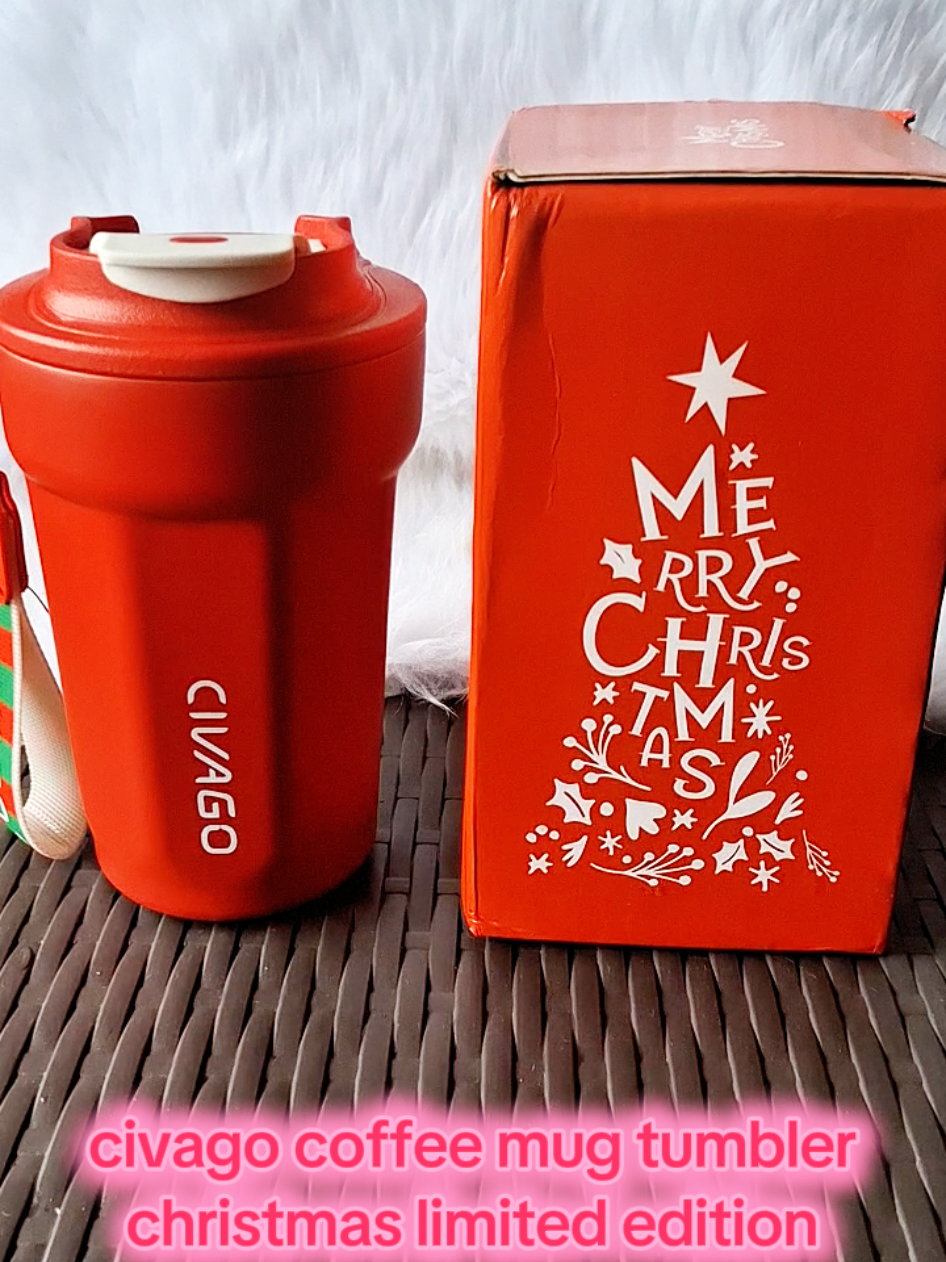 civago coffee mug tumbler  christmas limited edition#christmas #civago #coffeemug #coffeelover #christmastiktok 