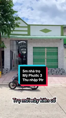 Dãy trọ 150m2 Mỹ Phước 3, Bến Cát, Bình Dương thu nhập 9tr /tháng giá ngợp #datmyphuoc3 #nhatromyphuoc3 #daytrobinhduong #reviewbds #longthanhphat 