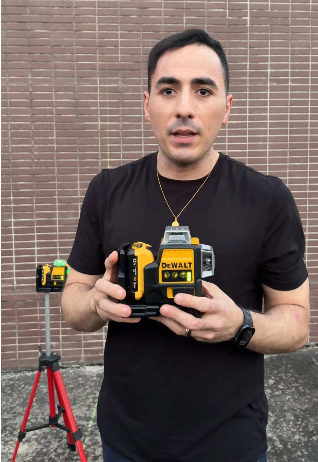 Got this for under $100 and it WORKS like a best #dewalt #laser #level #tools #dealsforyoudays 
