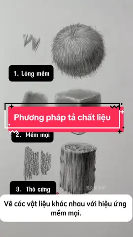 Hôm nay cùng học tả chất liệu khác nha🥰 - 𝐇𝐨𝐭𝐥𝐢𝐧𝐞: + 𝟎𝟖.𝟗𝟗𝟗𝟗𝟗.𝟖𝟑𝟐                    + 𝟎𝟗.𝟔𝟖𝟒𝟔𝟎.𝟗𝟗𝟕 - 𝐓𝐢𝐤𝐭𝐨𝐤: @𝐥𝐨𝐩𝐯𝐞𝐜𝐨𝐥𝐥𝐚𝐛 📍𝐂𝐒𝟏: số 78 đường Chùa Tây Phương, Thạch Xá, Thạch Thất, Hà Nội  📍𝐂𝐒𝟐: đường Nguyễn Đức Thắng, Gia Cẩm, Việt Trì, Phú Thọ 📍𝐂𝐒𝟑: số 23 đối diện THPT Hoài Đức A, Sơn Đồng, Hoài Đức, HN #luyenthikhoivh #drawingpencil #lopvehanoi #lopveviettri #lopvehoaiduc        