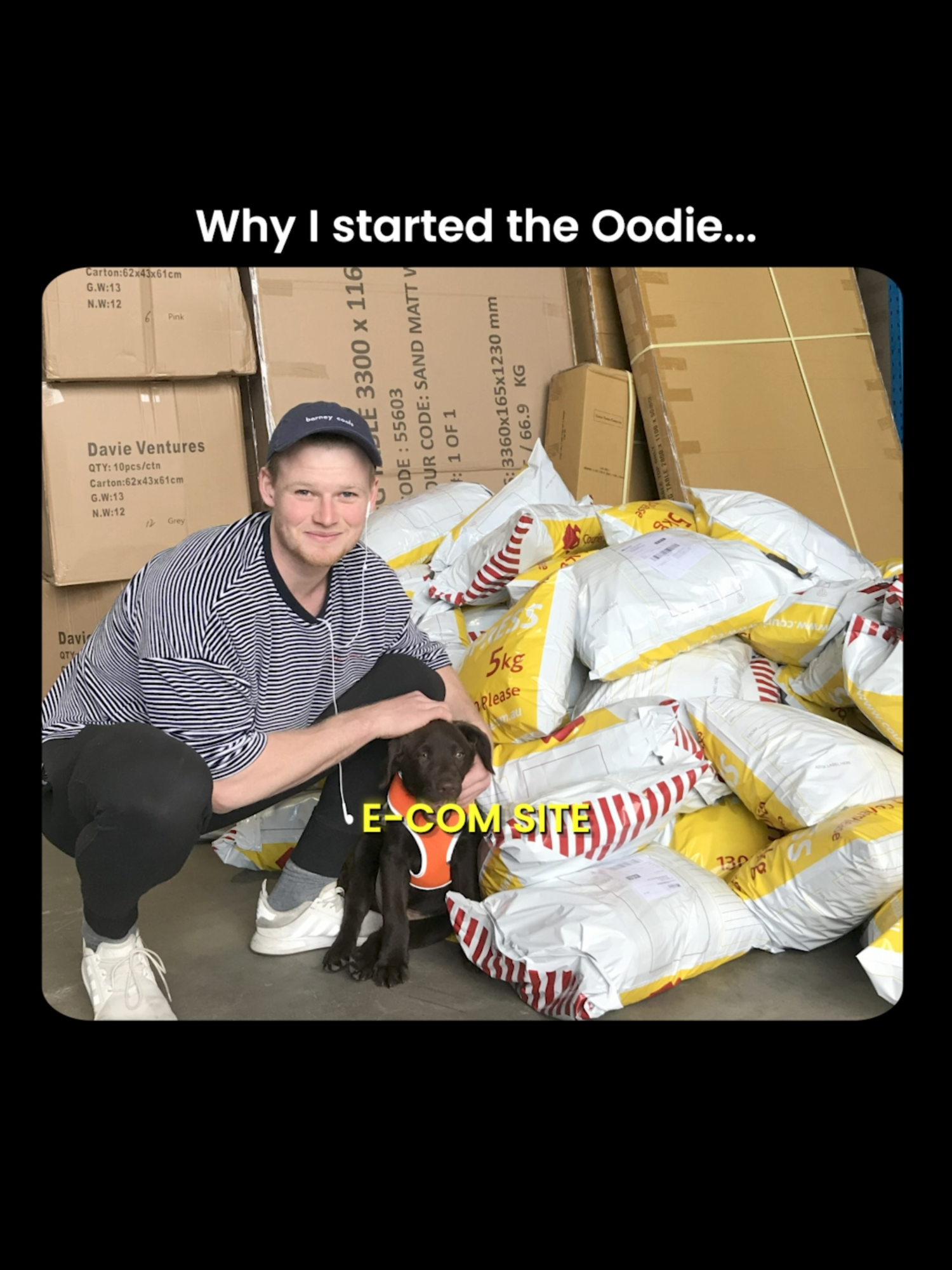 Why I started Australia's fastest growing e-commerce brand.. #theoodie #entrepreneur